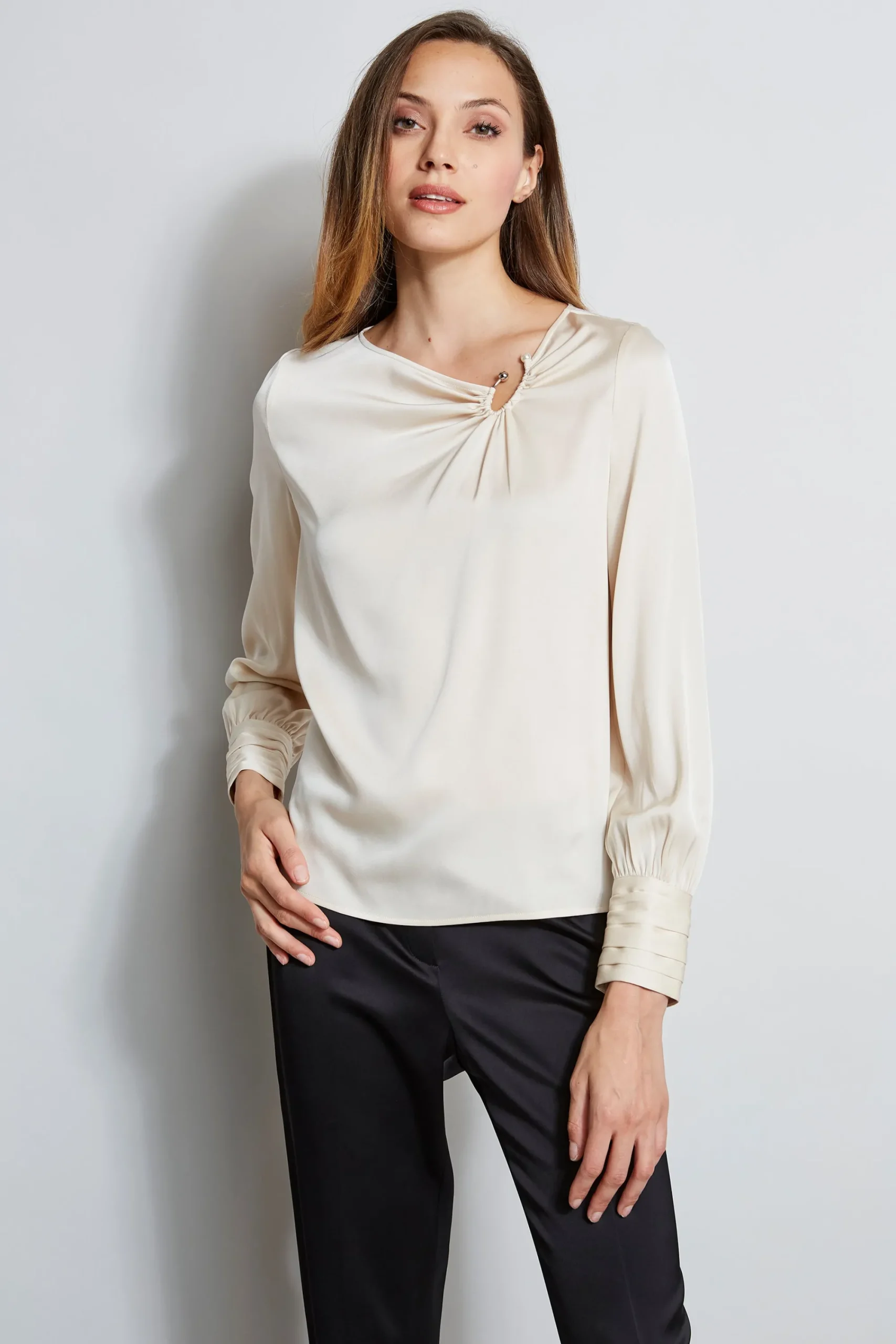 asymmetric_silk_pearl_shi_0.webp Elie Tahari Tops & Sweaters-Asymmetric Silk Pearl Shirt