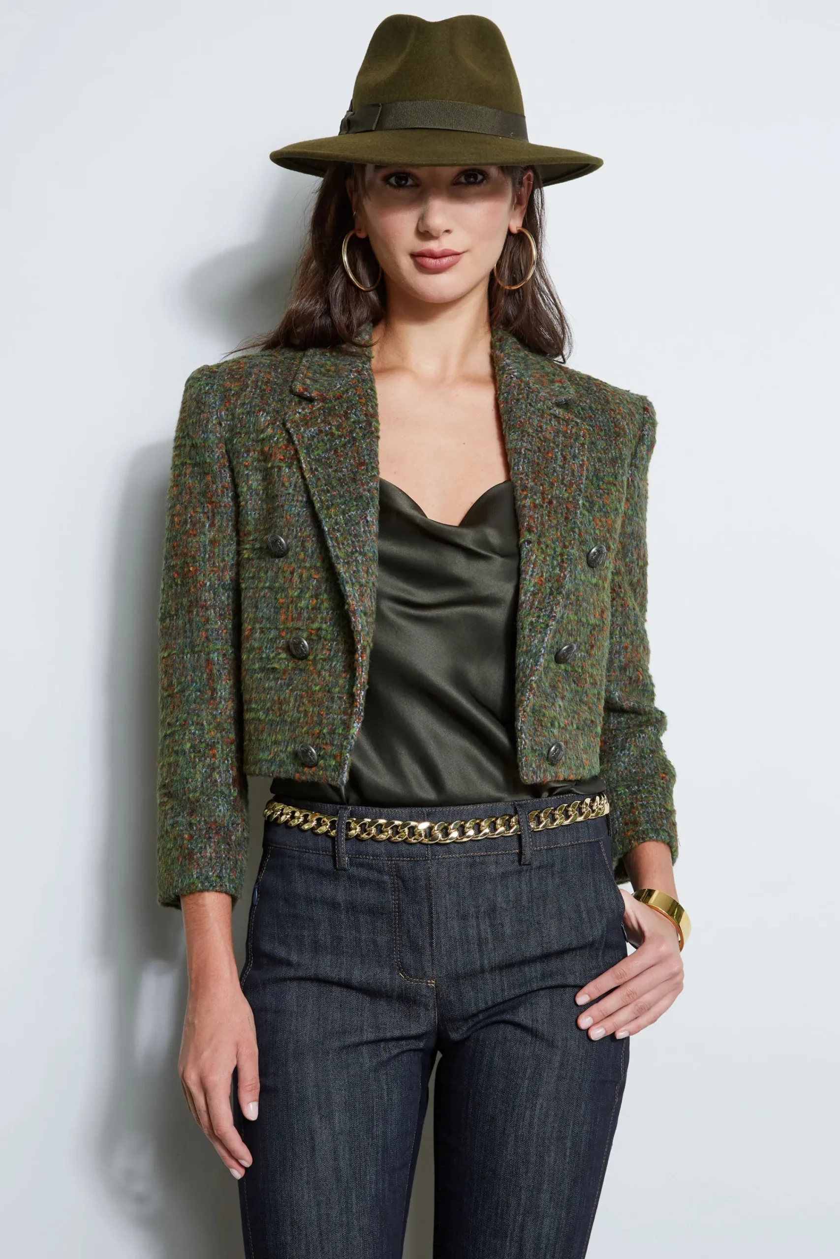 boucle_tweed_cropped_jack_0.webp Elie Tahari Jackets & Blazers-Boucle Tweed Cropped Jacket