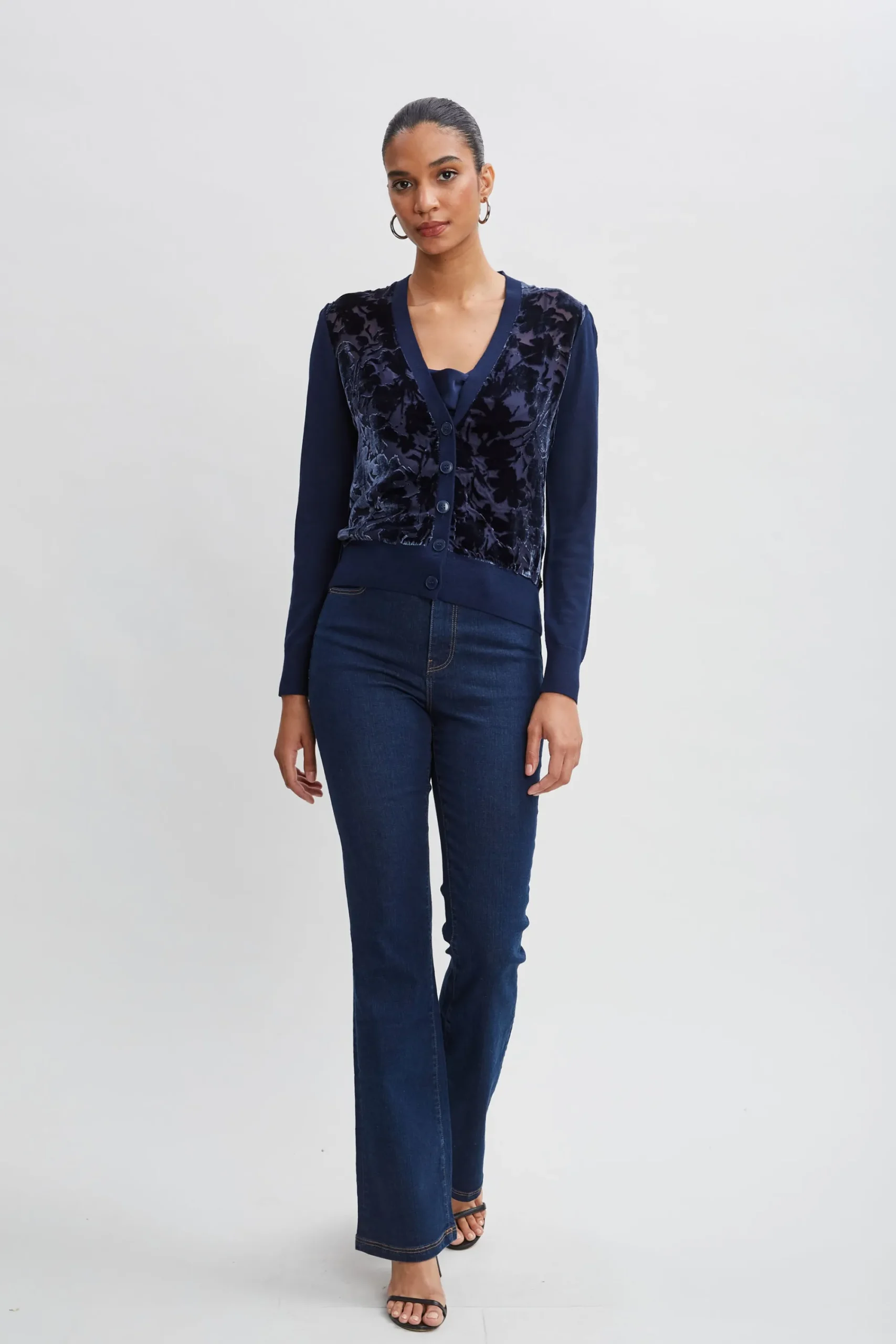 burnout_velvet_cardigan_1-1.webp Elie Tahari Tops & Sweaters-Burnout Velvet Cardigan