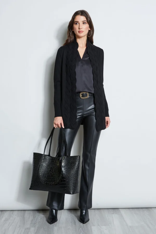 Elie Tahari Tops & Sweaters-Cable Cardigan