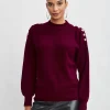Elie Tahari Tops & Sweaters-Cashmere Button Sweater