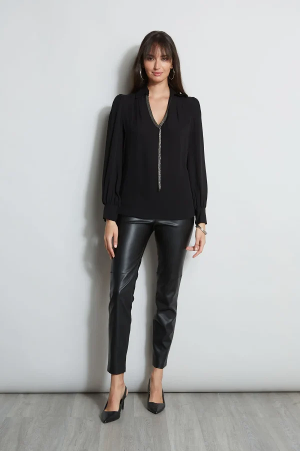 Elie Tahari Tops & Sweaters-Chain Collar Shirt