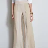 Elie Tahari Bottoms-Chiffon Panel Pant