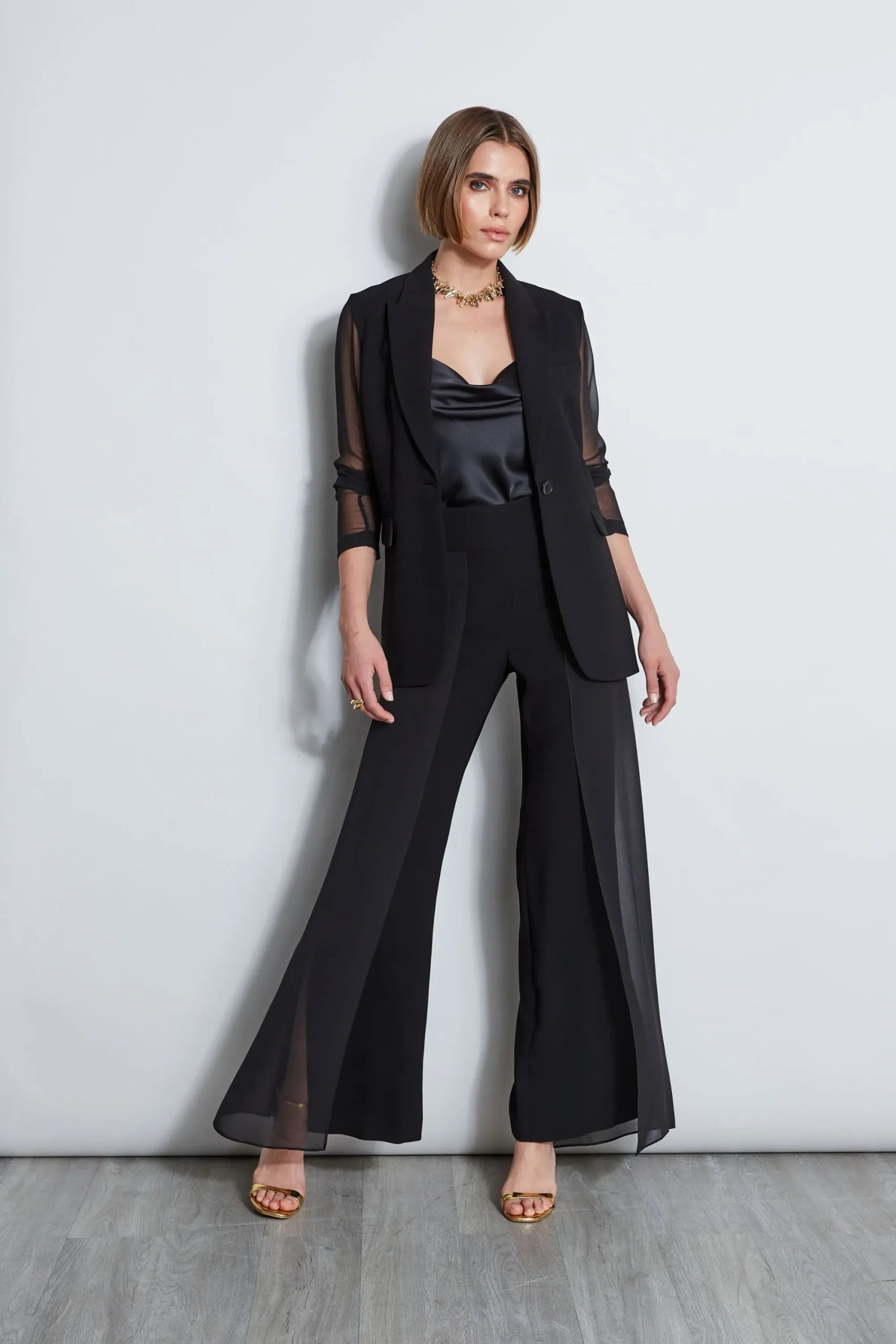 chiffon_panel_pant_5-1.webp Elie Tahari Bottoms-Chiffon Panel Pant