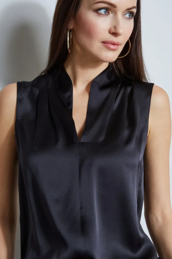 Elie Tahari Tops & Sweaters-Contour Silk Satin Shirt