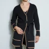 Elie Tahari Tops & Sweaters-Contrast Cardigan