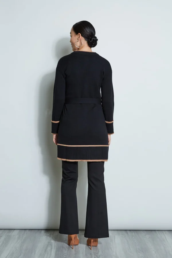 Elie Tahari Tops & Sweaters-Contrast Cardigan