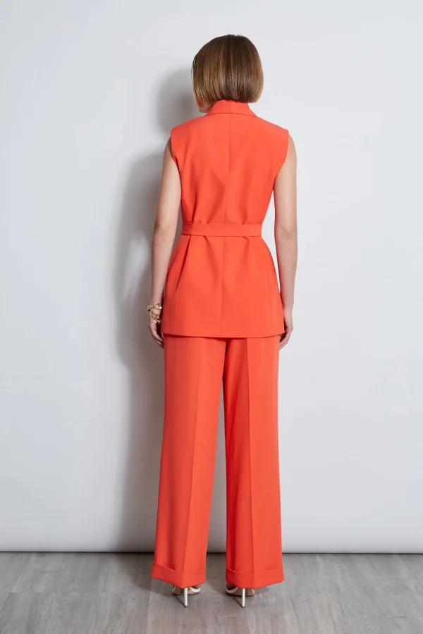 Elie Tahari Jackets & Blazers-Crepe Vest