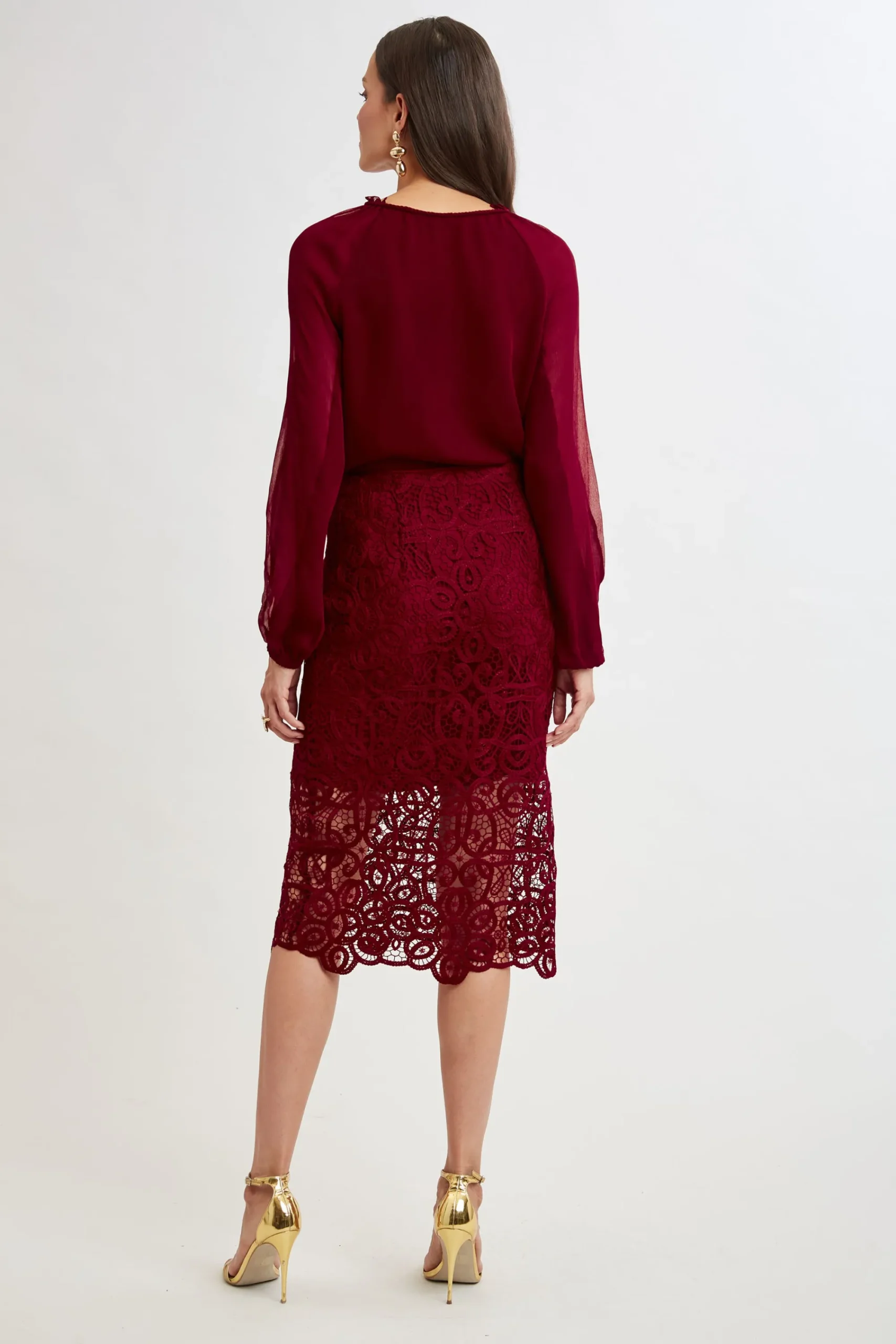 crochet_lace_midi_skirt_5.webp Elie Tahari Bottoms-Crochet Lace Midi Skirt