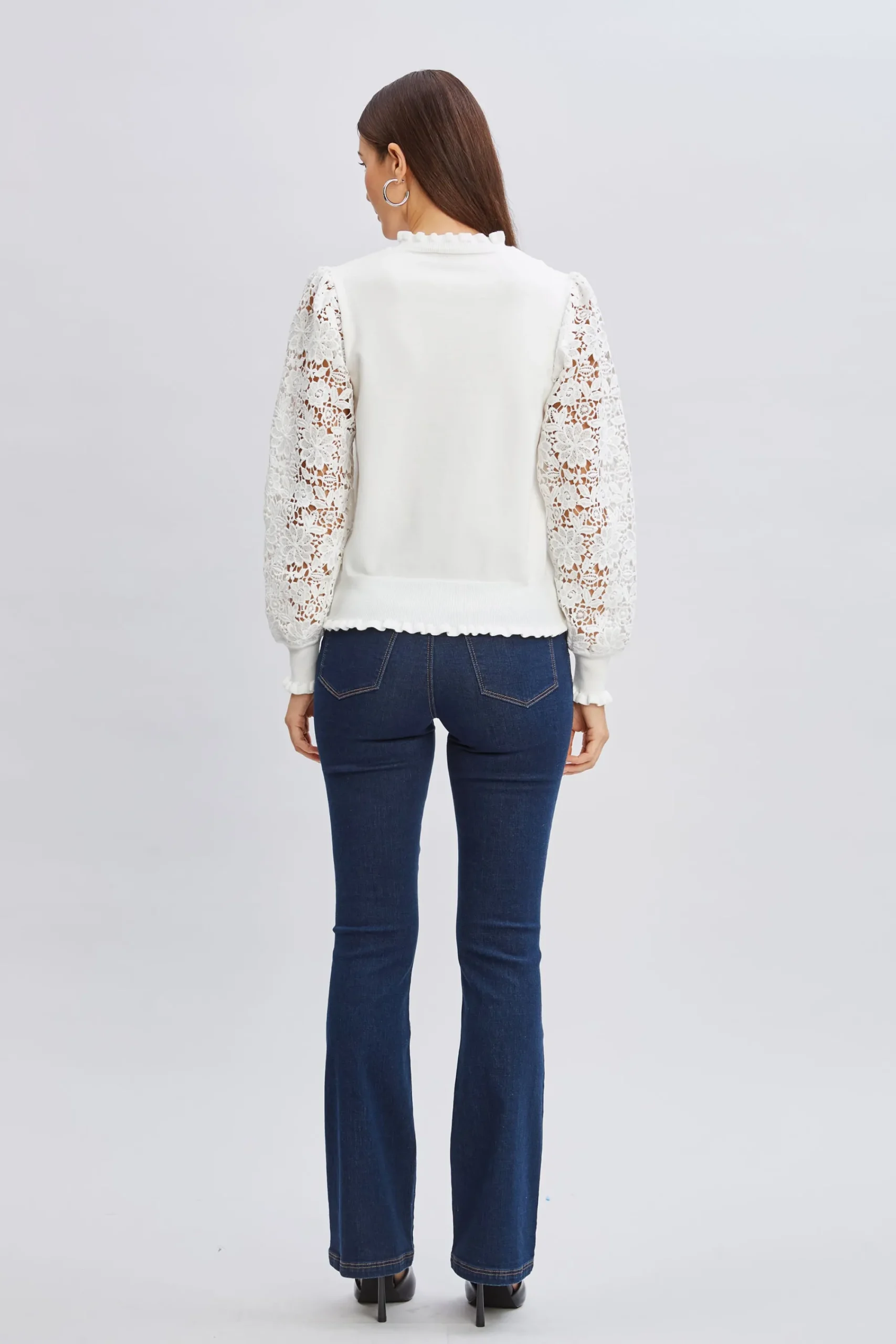 crochet_long_sleeve_sweat_4-1.webp Elie Tahari Tops & Sweaters-Crochet Long Sleeve Sweater