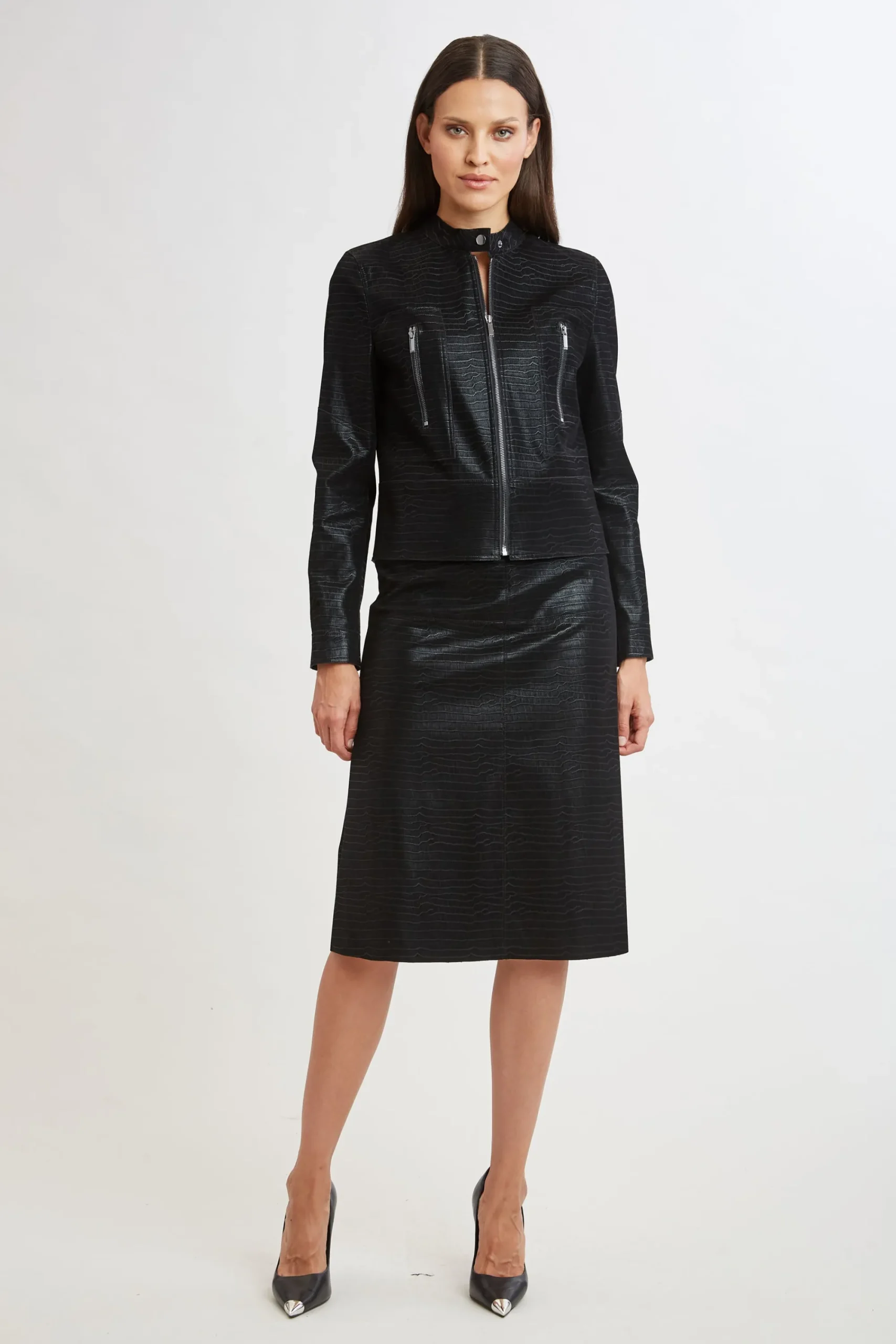 croco_embossed_vegan_leat_1-1.webp Elie Tahari Jackets & Blazers | Suiting-Croco Embossed Vegan Leather Motto Jacket