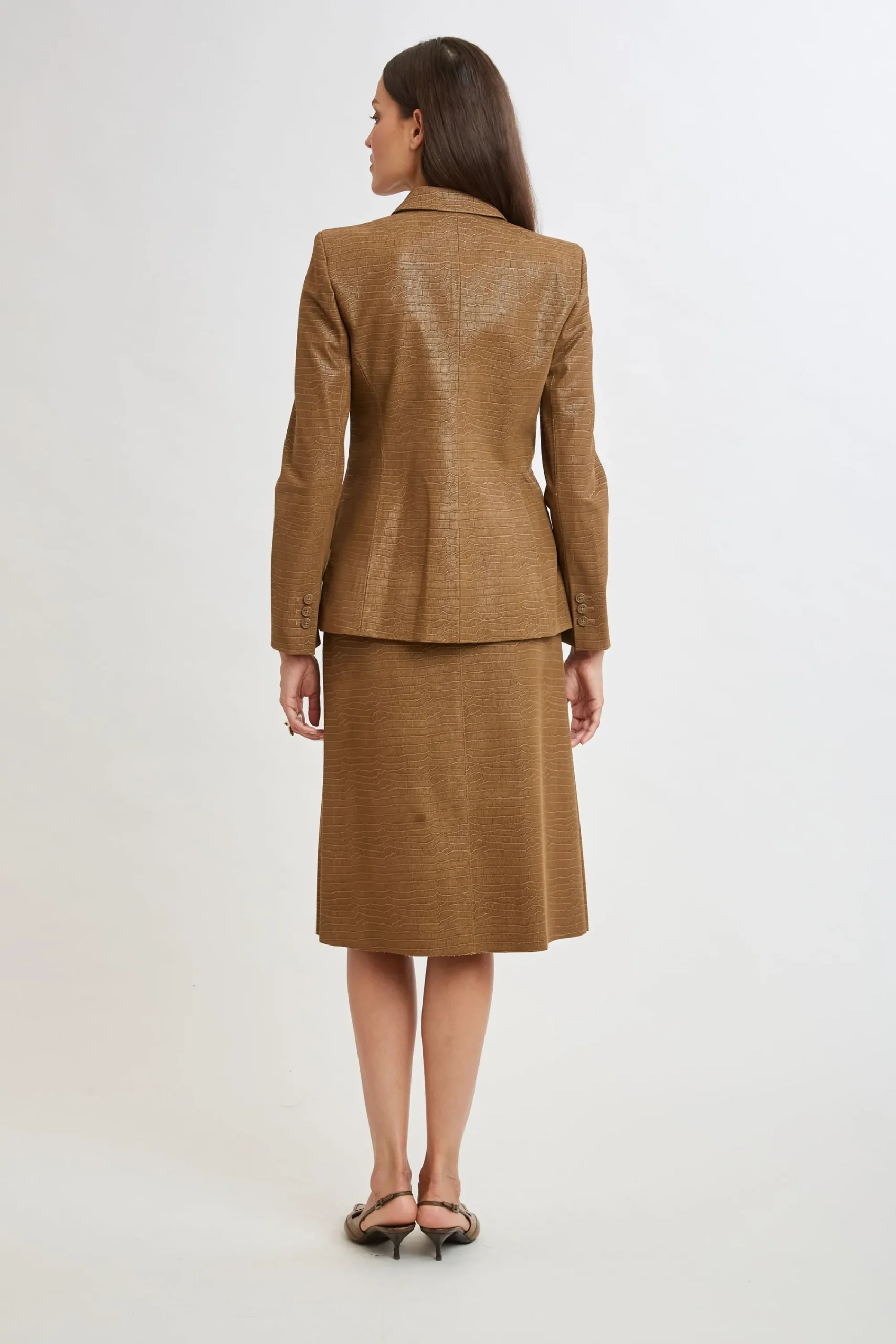 croco_embossed_vegan_leat_4-2.webp Elie Tahari Jackets & Blazers | Suiting-Croco Embossed Vegan Leather Panel Blazer