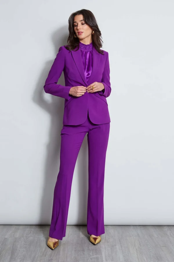 Elie Tahari Bottoms | Suiting-Fit & Flare Pant