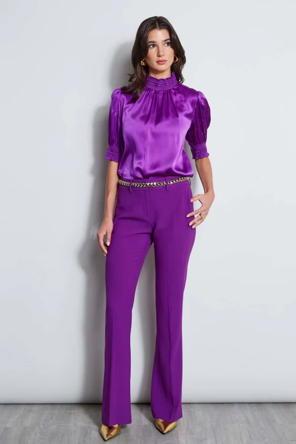 Elie Tahari Bottoms | Suiting-Fit & Flare Pant