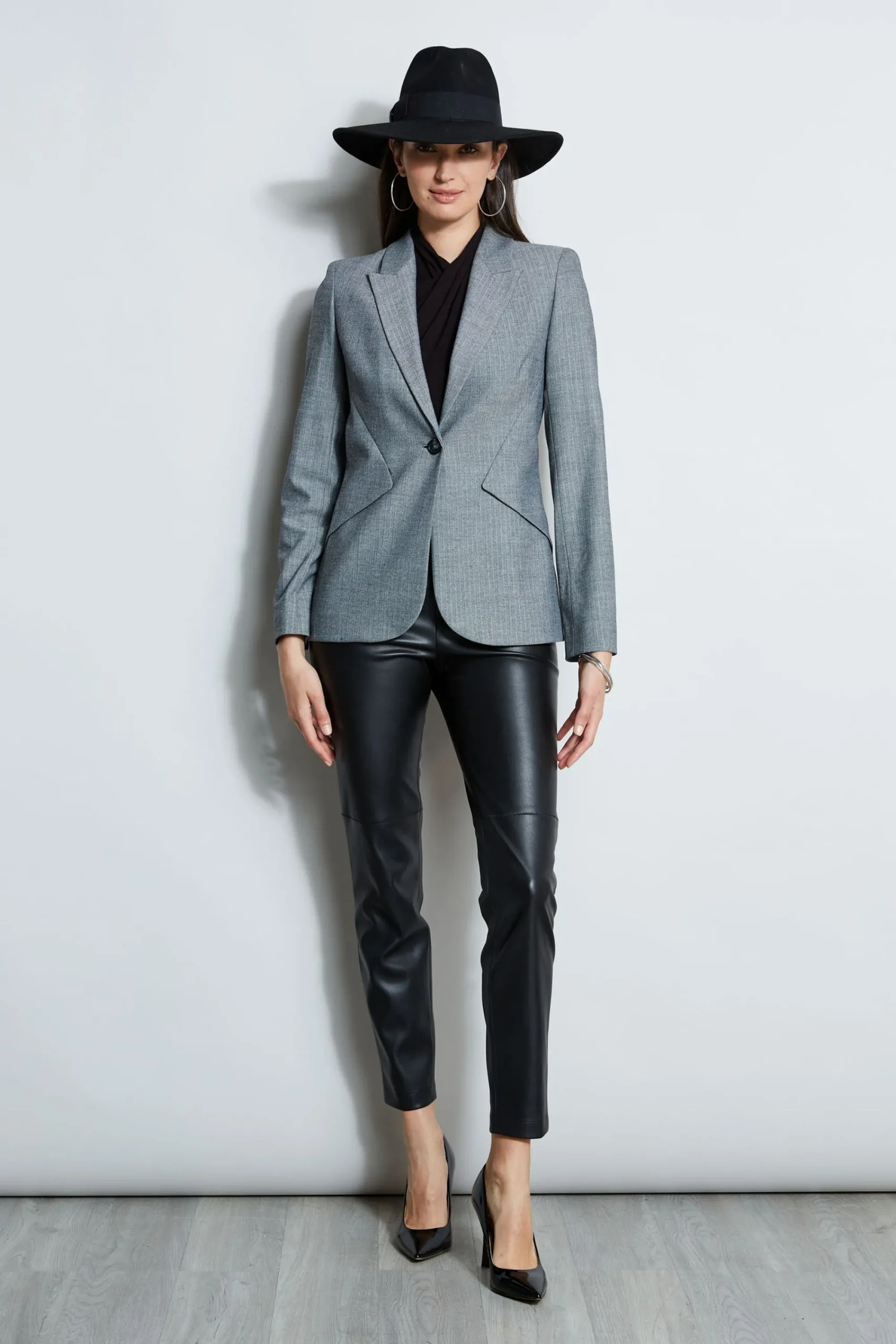herringbone_panel_blazer_5.webp Elie Tahari Jackets & Blazers-Herringbone Panel Blazer