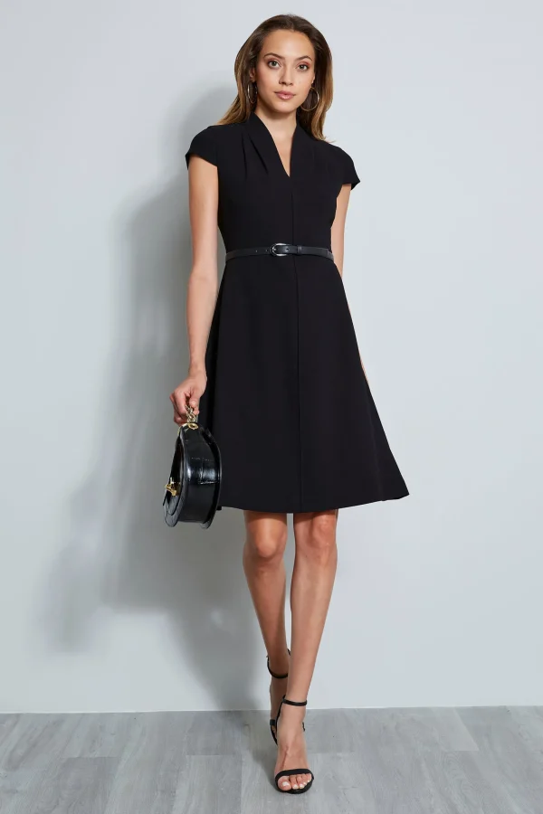 Elie Tahari Dresses & Jumpsuits | Short Sleeve Dresses-Judith Belted Dress