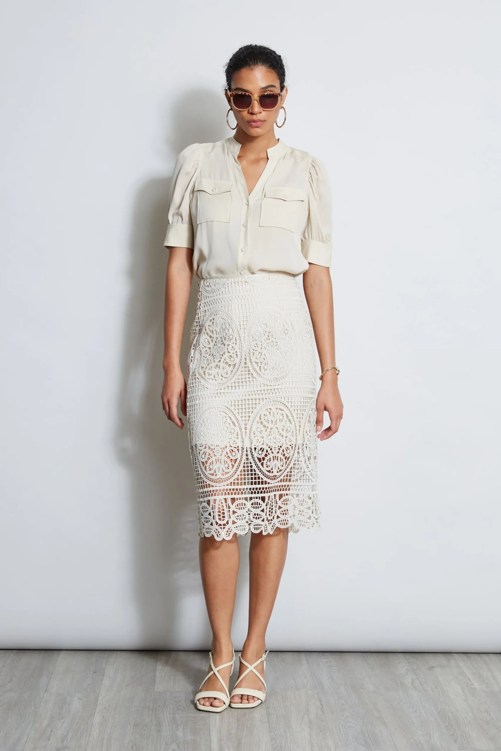 lace_skirt_1.webp Elie Tahari Bottoms-Lace Skirt