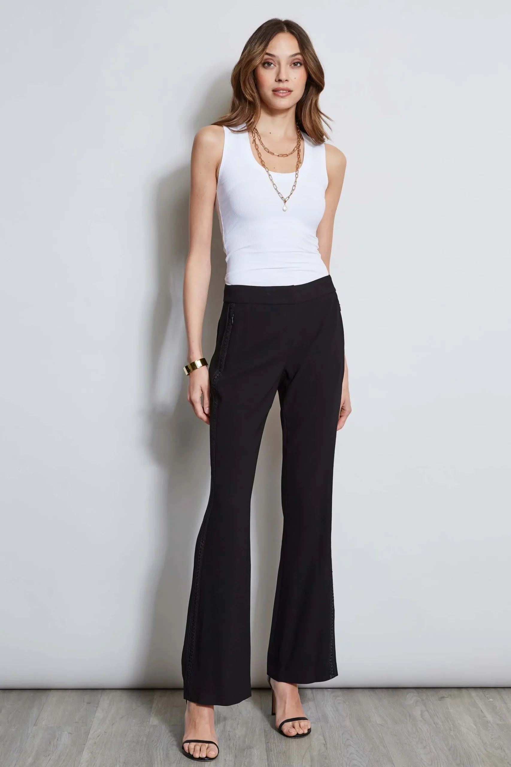 lace_trim_fit_amp_flare_p_1-2.webp Elie Tahari Bottoms-Lace Trim Fit & Flare Pant