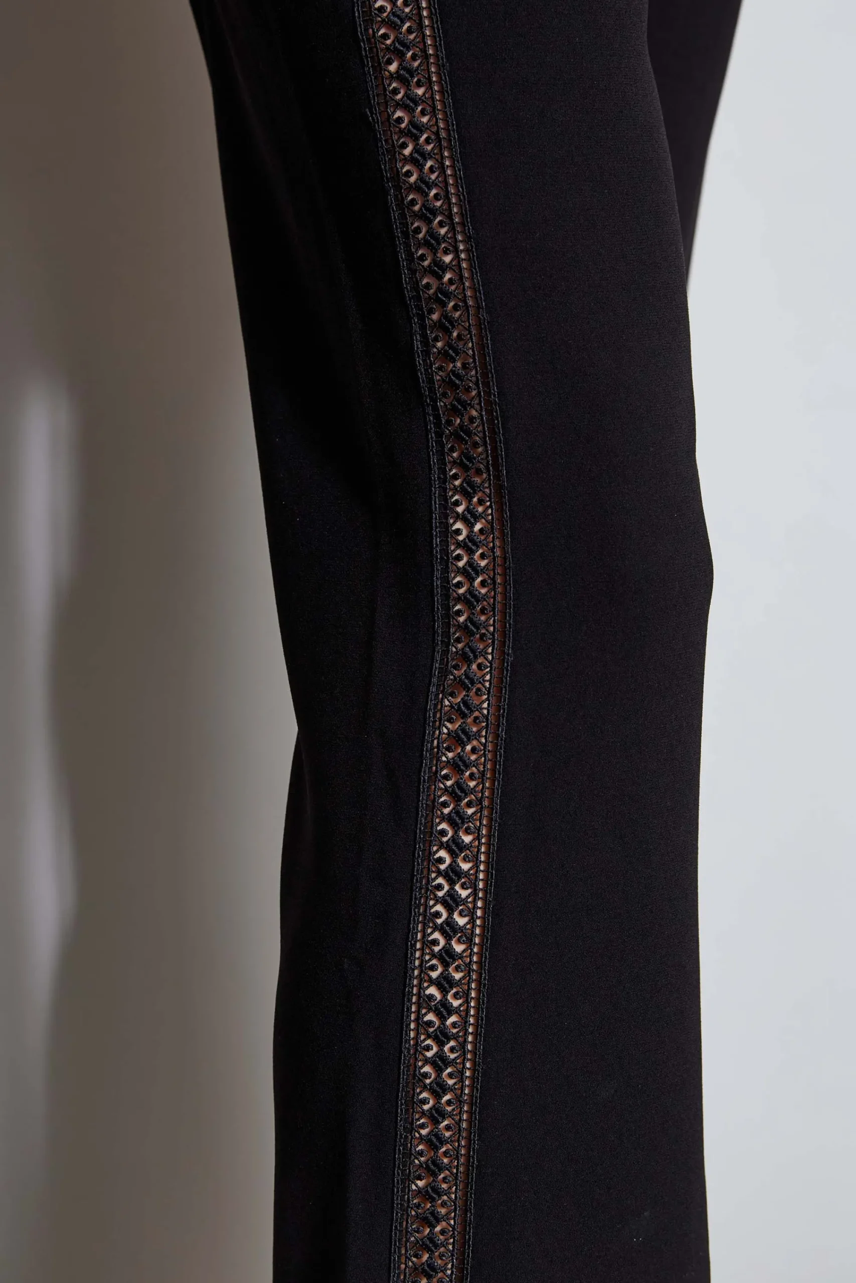 lace_trim_fit_amp_flare_p_3-2.webp Elie Tahari Bottoms-Lace Trim Fit & Flare Pant