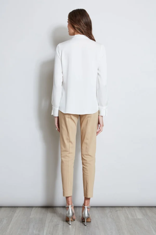 Elie Tahari Tops & Sweaters-Long Sleeve Chain Shirt