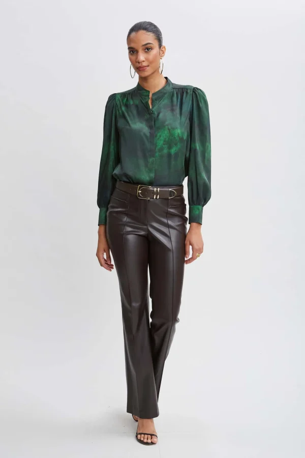 Elie Tahari Tops & Sweaters-Marble Button Down Shirt