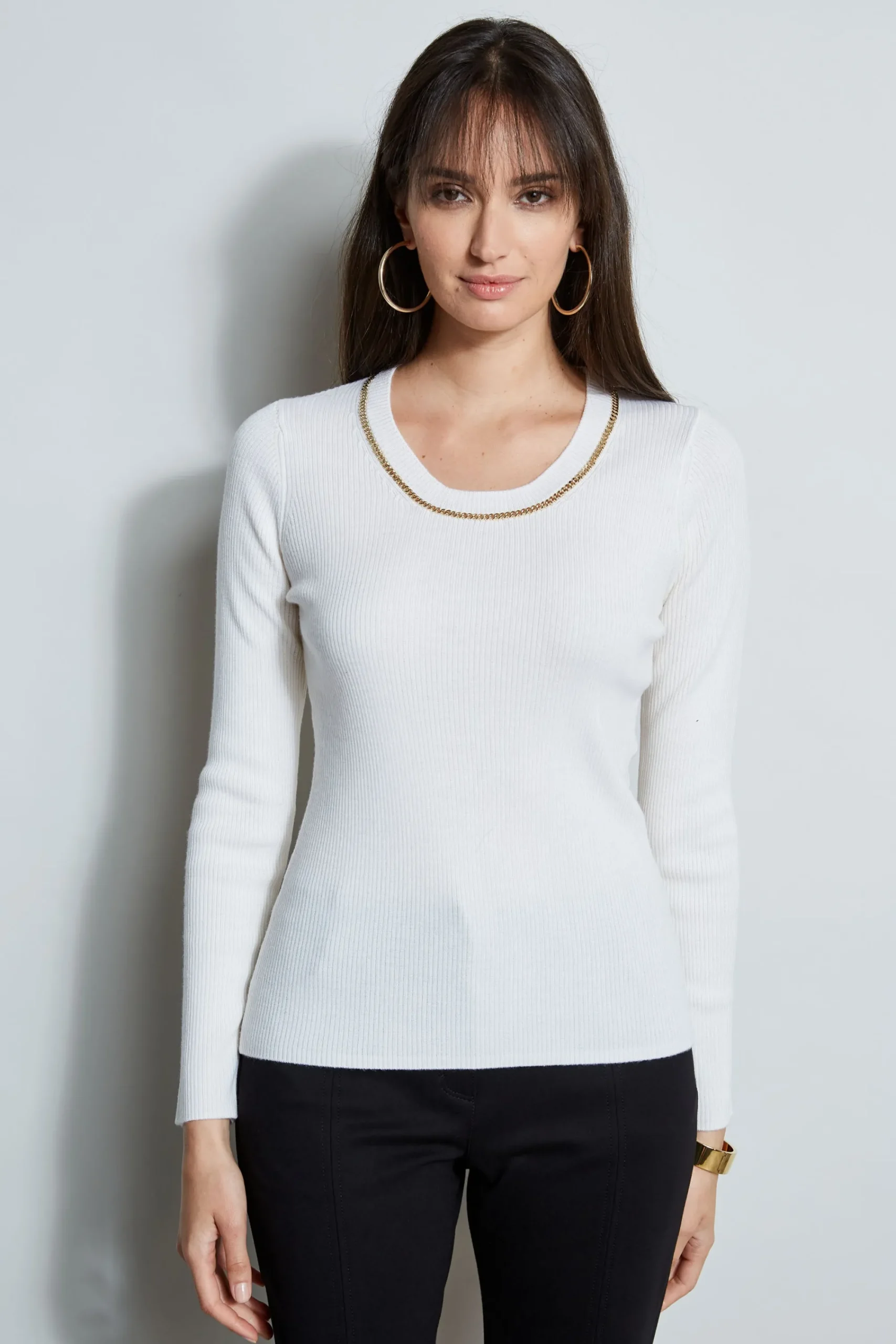 merino_rib_chain_detail_s_3.webp Elie Tahari Tops & Sweaters-Merino Rib Chain Detail Sweater