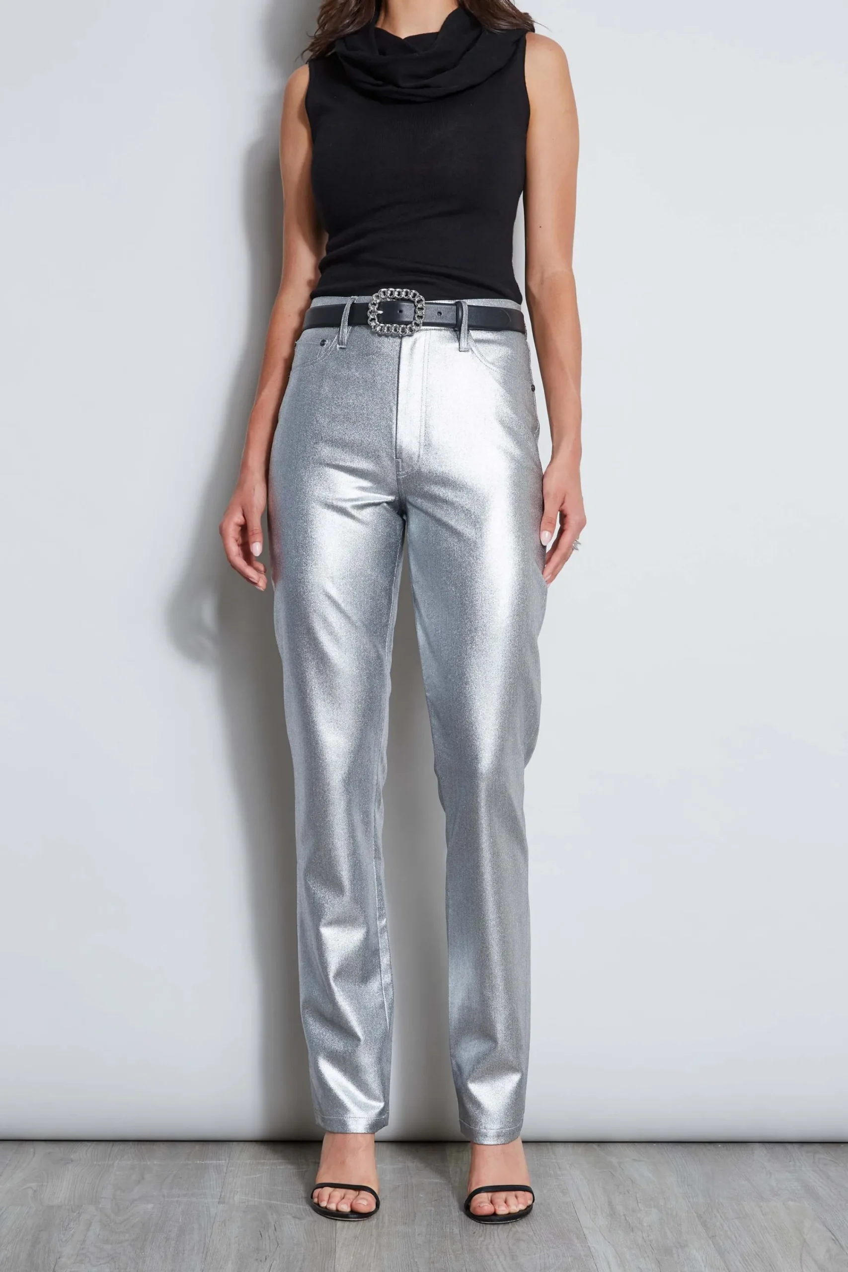 metallic_stretch_twill_je_0.webp Elie Tahari Bottoms-Metallic Stretch Twill Jeans