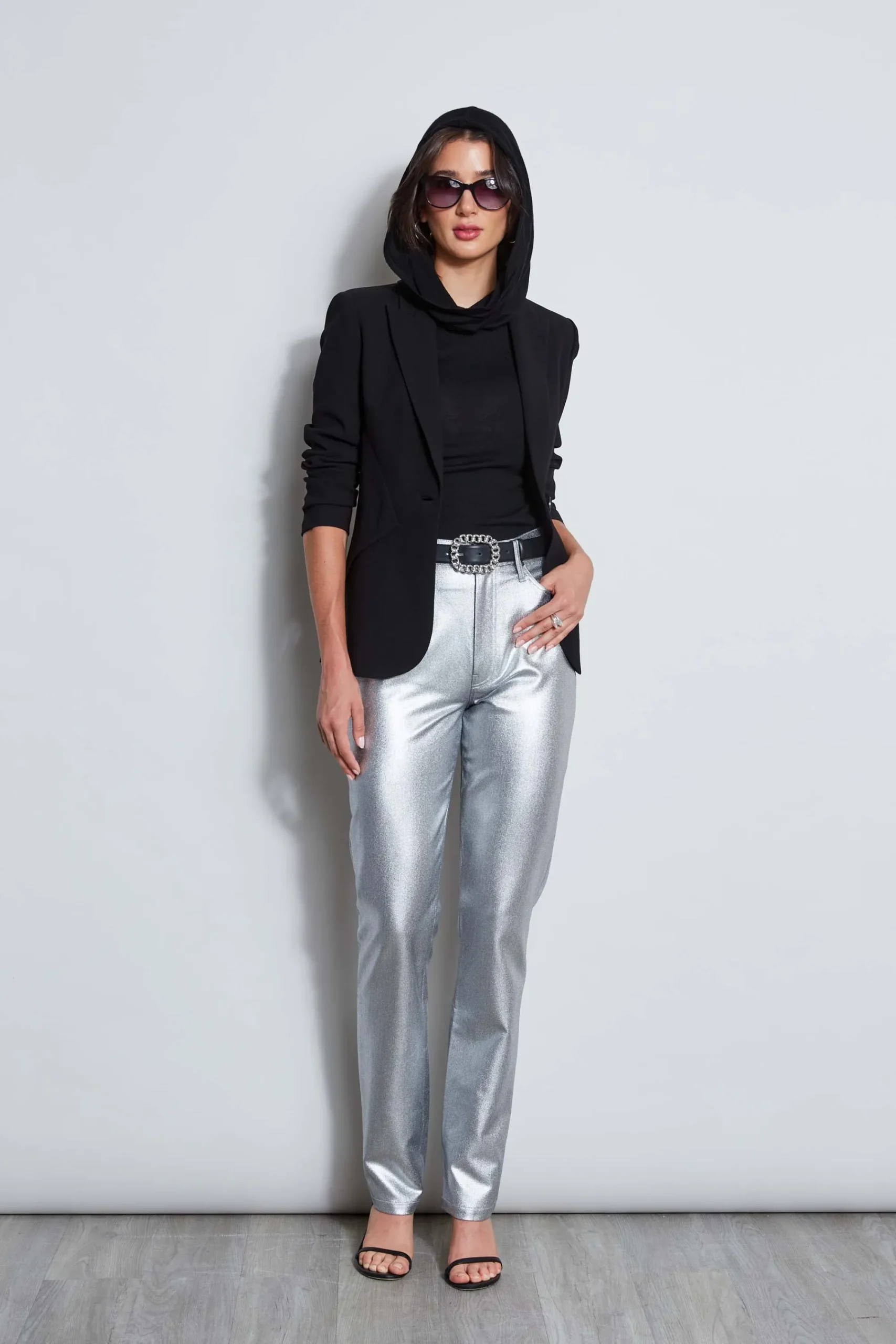 metallic_stretch_twill_je_3.webp Elie Tahari Bottoms-Metallic Stretch Twill Jeans