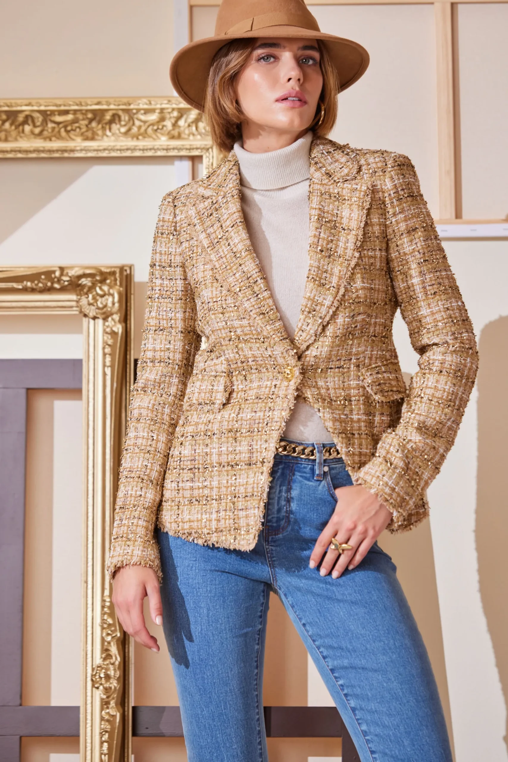 metallic_tweed_blazer_1-1.webp Elie Tahari Jackets & Blazers | Suiting-Metallic Tweed Blazer