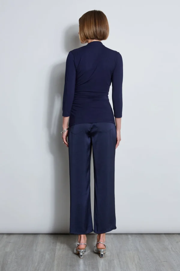 Elie Tahari Tops & Sweaters-Mock Wrap Knit