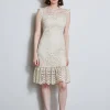 Elie Tahari Dresses & Jumpsuits | Sleeveless Dresses-Mosaic Lace Dress