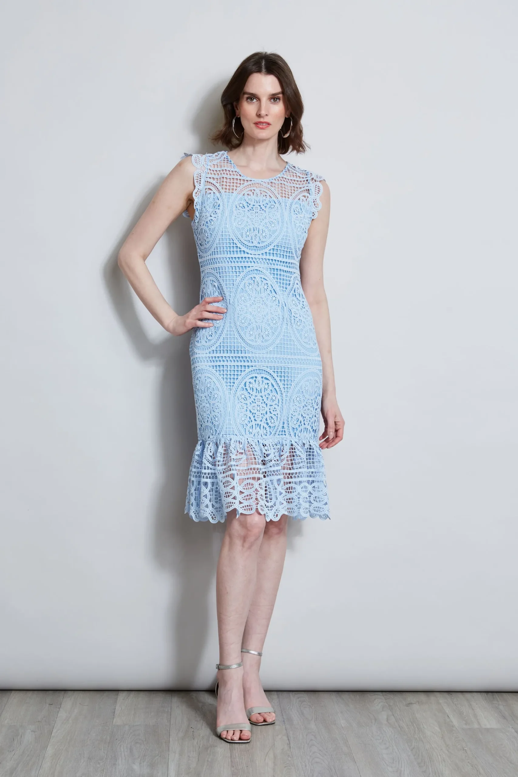 mosaic_lace_dress_0.webp Elie Tahari Dresses & Jumpsuits | Sleeveless Dresses-Mosaic Lace Dress