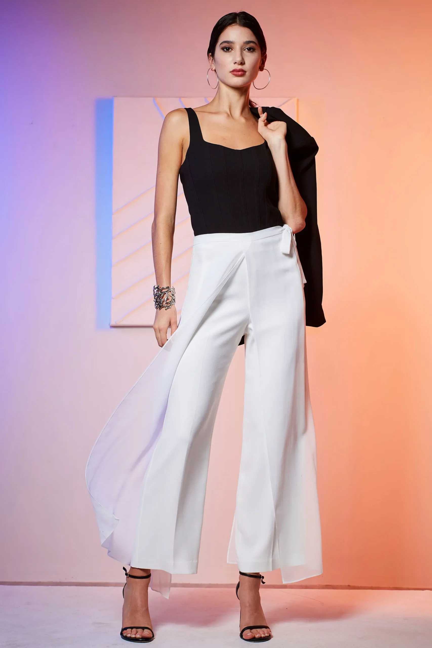 overlay_pant_1.webp Elie Tahari Bottoms-Overlay Pant