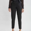 Elie Tahari Bottoms | Suiting-Pintuck Slim Pant