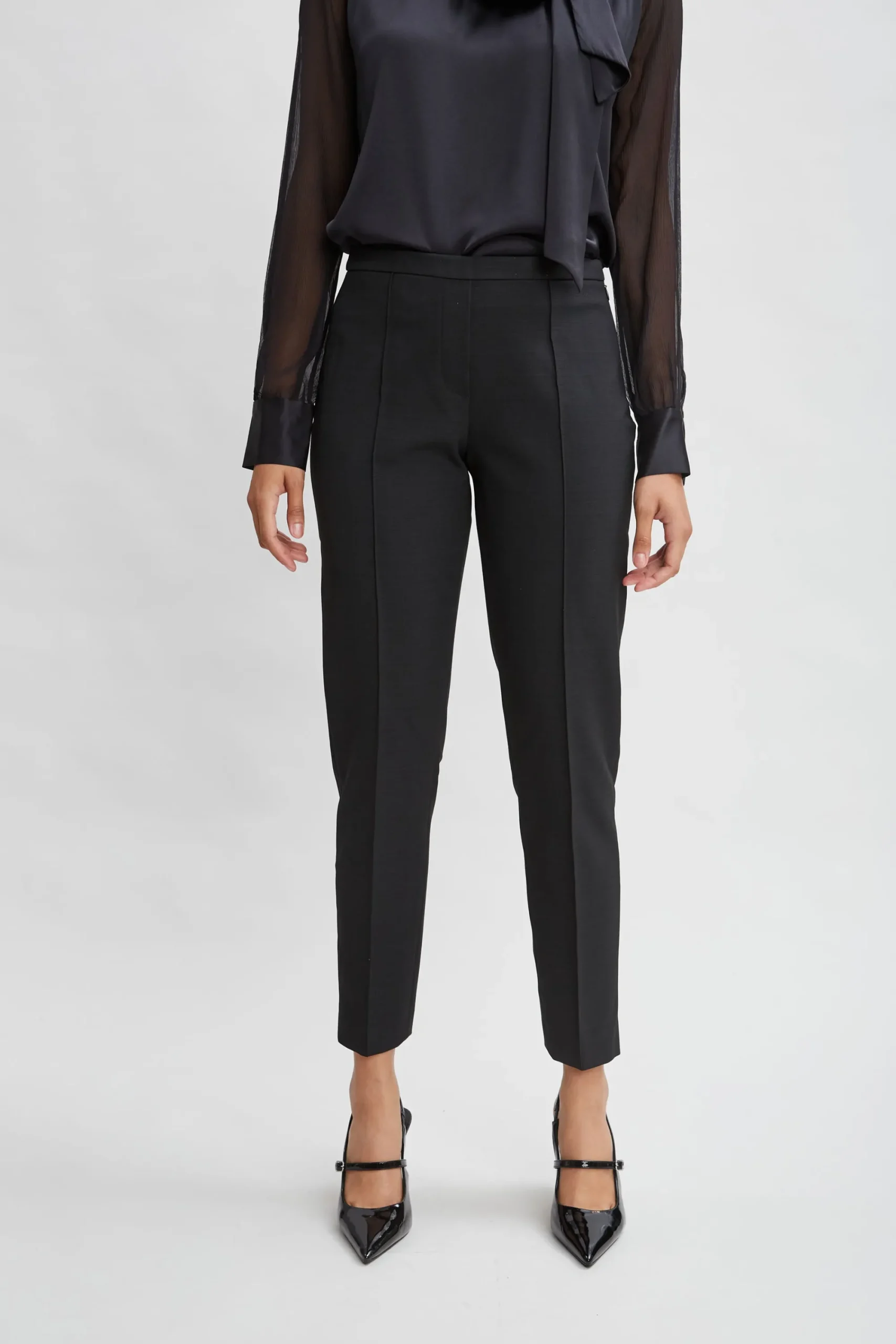 pintuck_slim_pant_0.webp Elie Tahari Bottoms | Suiting-Pintuck Slim Pant