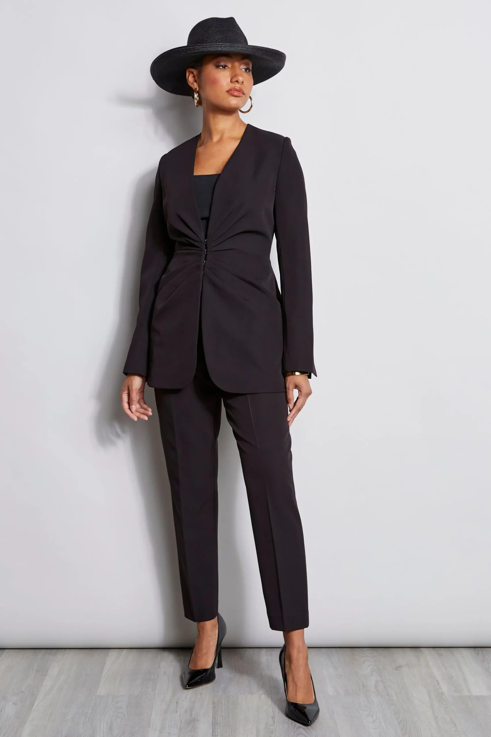 pleat_detail_blazer_1.webp Elie Tahari Jackets & Blazers-Pleat Detail Blazer