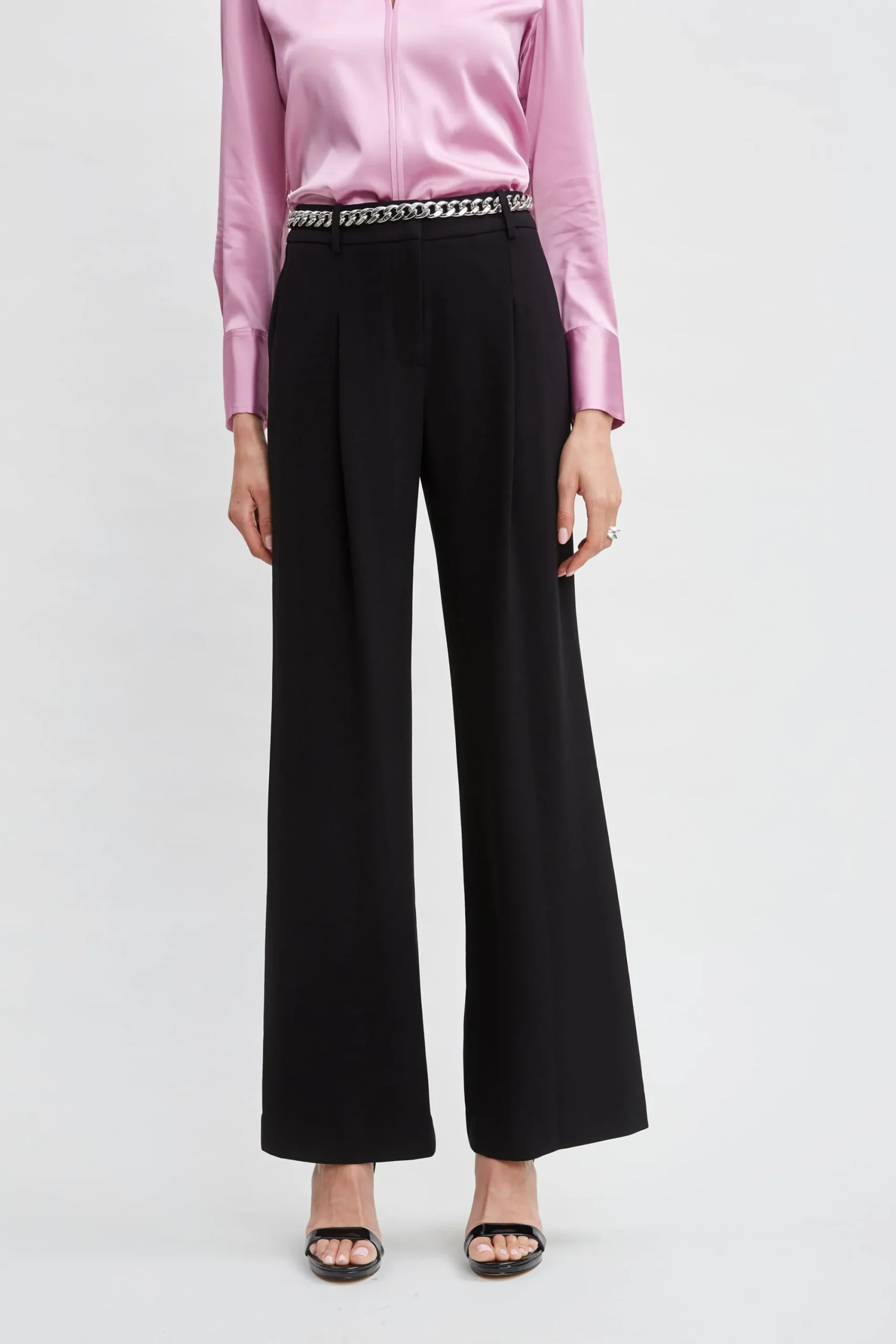 pleated_crepe_pant_0.webp Elie Tahari Bottoms-Pleated Crepe Pant