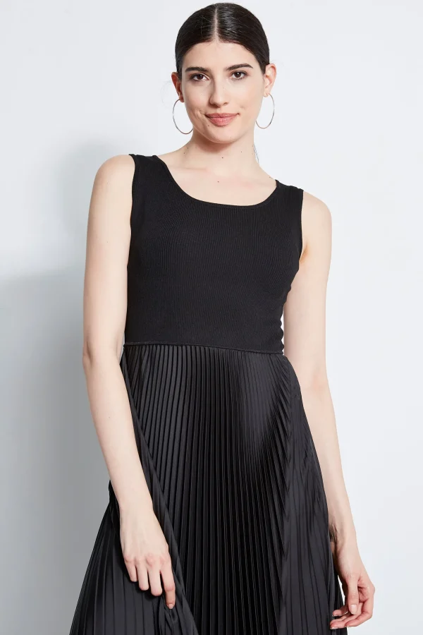 Elie Tahari Dresses & Jumpsuits | Sleeveless Dresses-Pleated Midi Dress