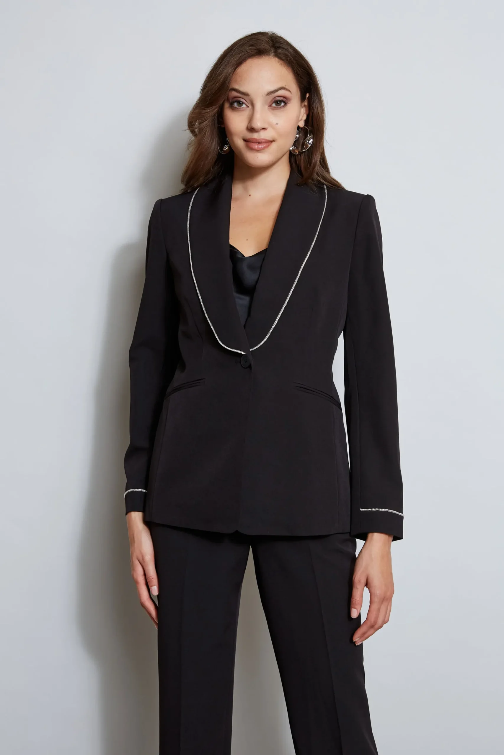rhinestone_edged_blazer_0.webp Elie Tahari Jackets & Blazers-Rhinestone Edged Blazer