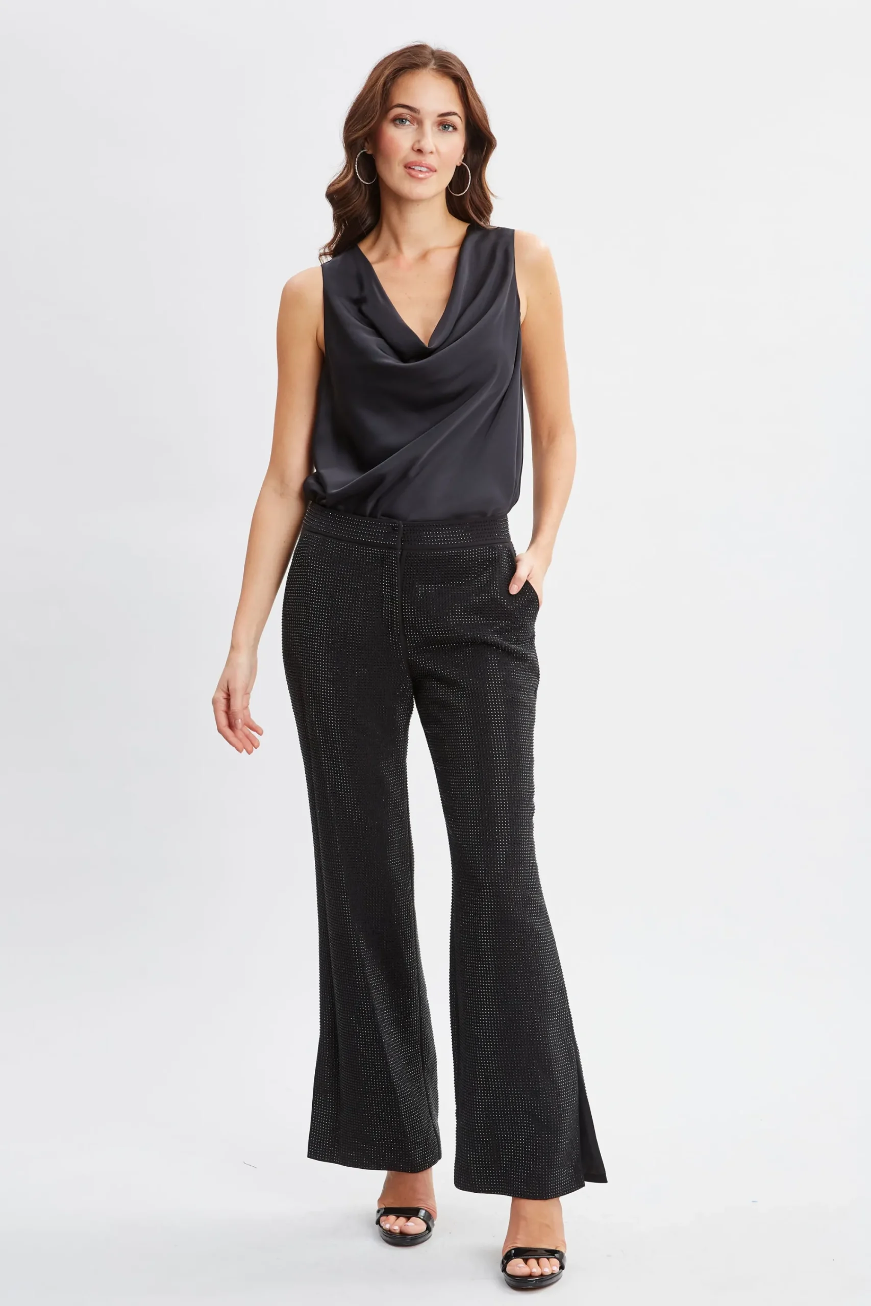 rhinestone_embellished_pa_2.webp Elie Tahari Bottoms | Suiting-Rhinestone Embellished Pants