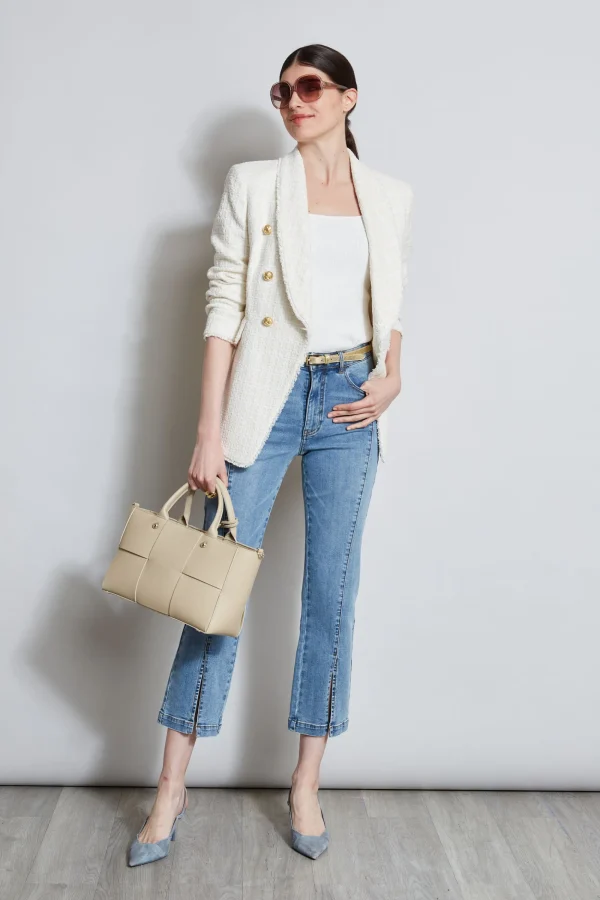 Elie Tahari Tops & Sweaters-Rib Detail Sweater Tank