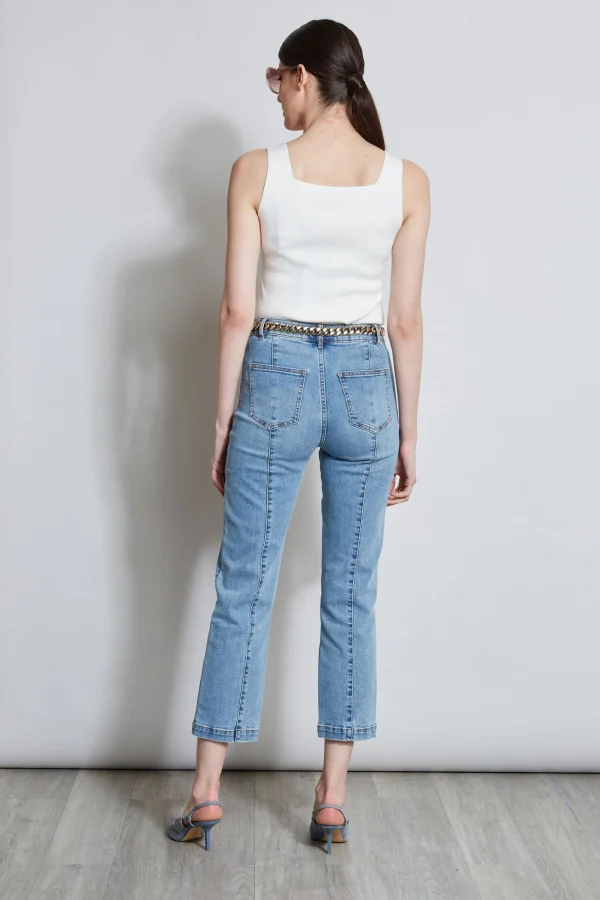 Elie Tahari Tops & Sweaters-Rib Detail Sweater Tank