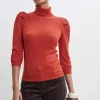 Elie Tahari Tops & Sweaters | Suiting-Ruched Sleeve Cashmere Wool Sweater
