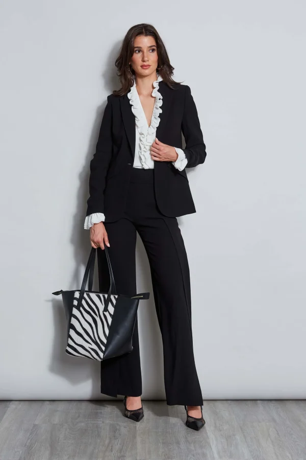 Elie Tahari Tops & Sweaters-Ruffle Silk Shirt