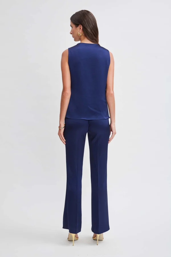 Elie Tahari Tops & Sweaters-Satin Cowl Top