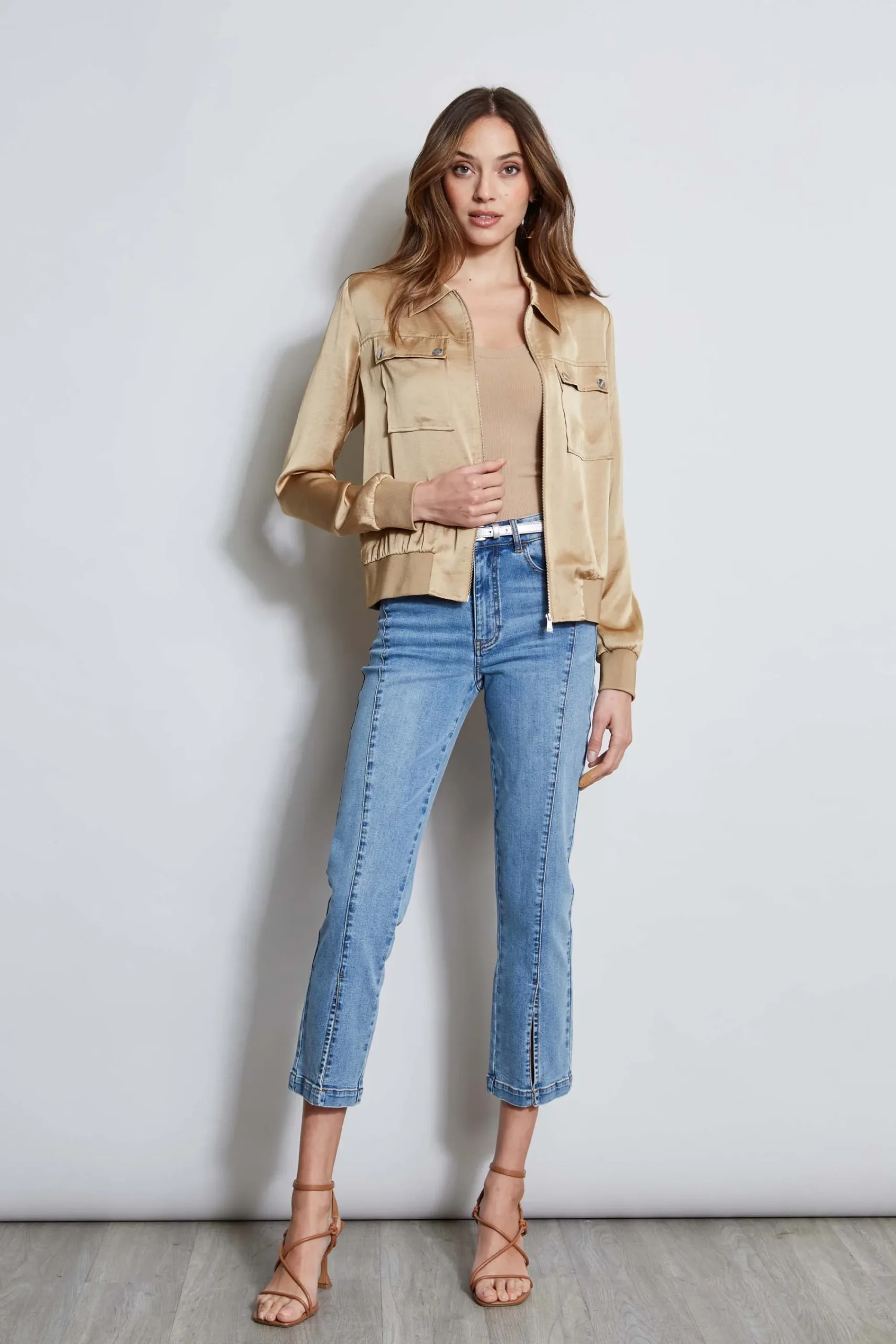 satin_utility_pocket_jack_3-1.webp Elie Tahari Jackets & Blazers-Satin Utility Pocket Jacket