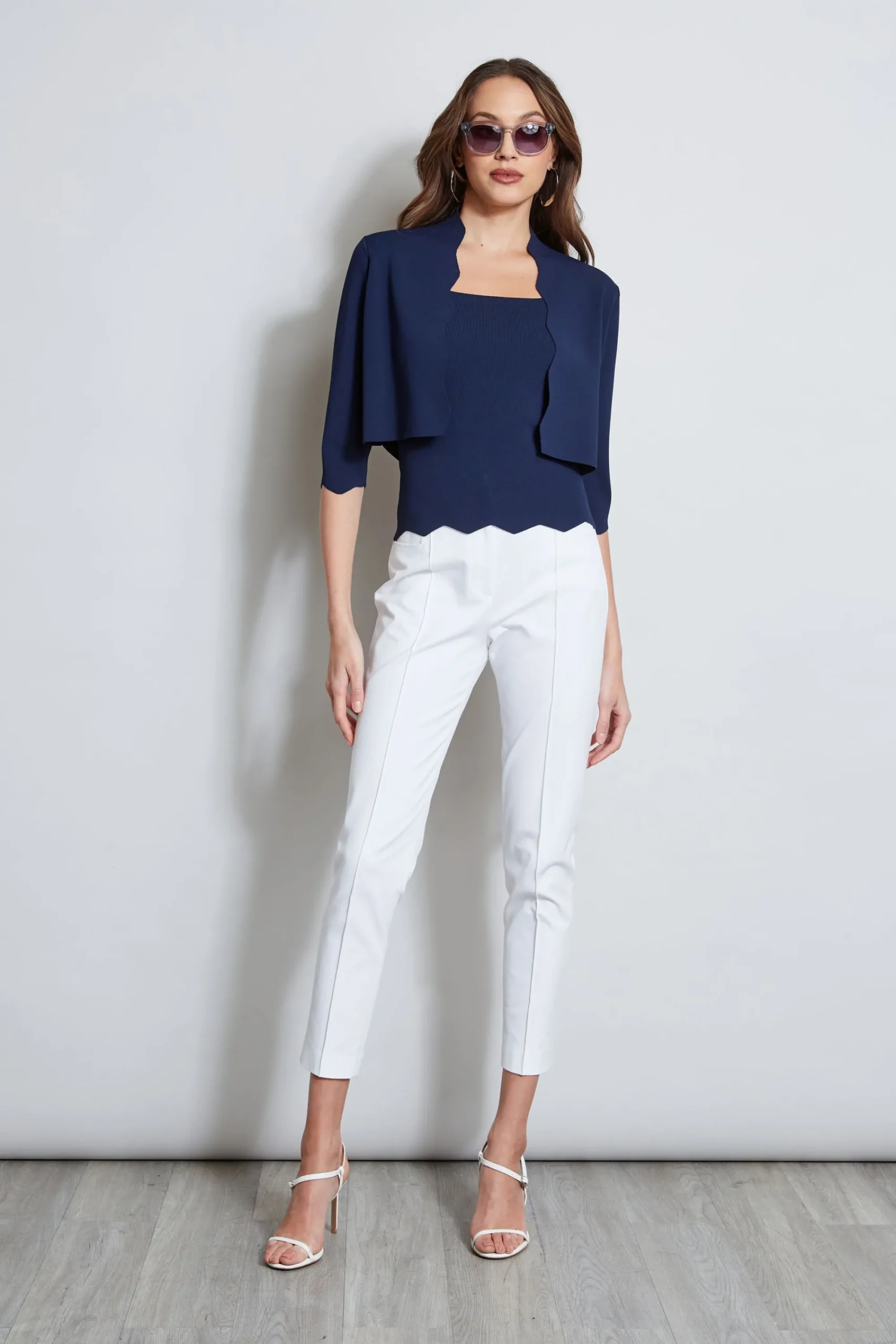 scallop_cardigan_1-2.webp Elie Tahari Tops & Sweaters-Scallop Cardigan