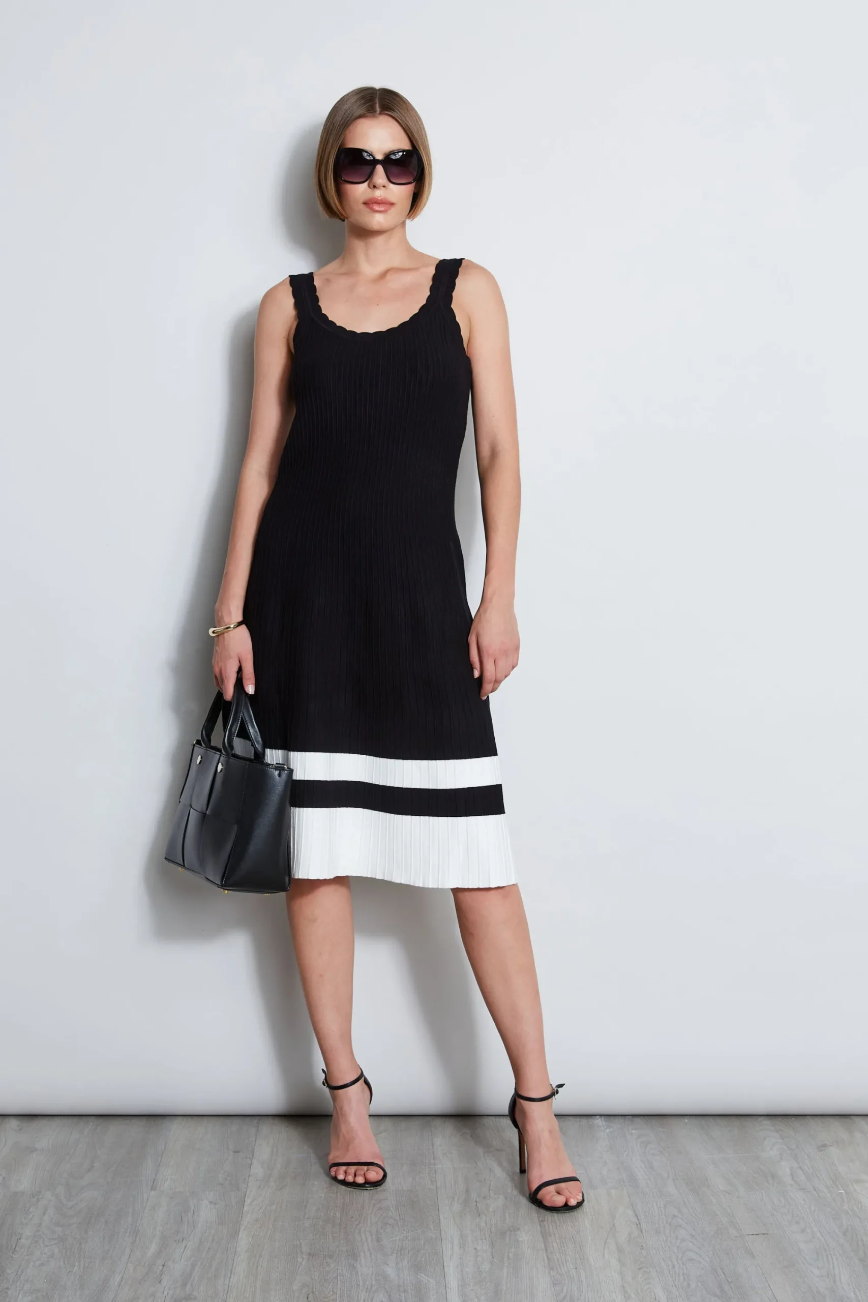 scallop_knit_dress_0.webp Elie Tahari Dresses & Jumpsuits | Sleeveless Dresses-Scallop Knit Dress