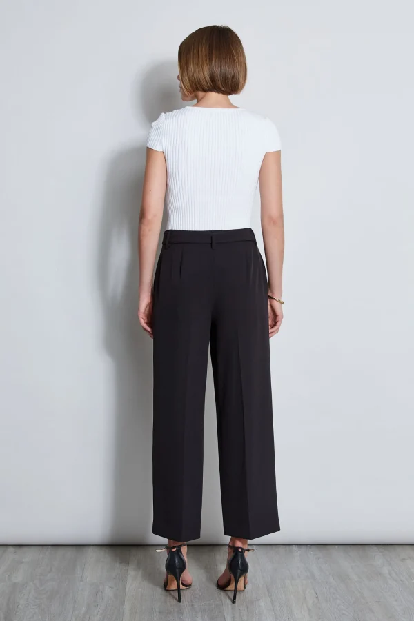 Elie Tahari Tops & Sweaters-Short Sleeve Rib Sweater