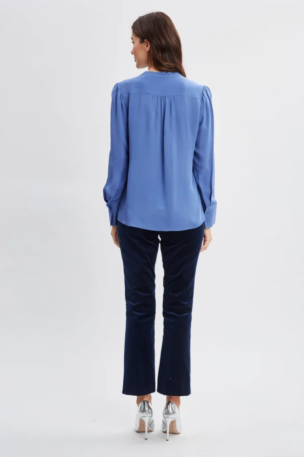 Elie Tahari Tops & Sweaters-Silk Chain Tassel Shirt